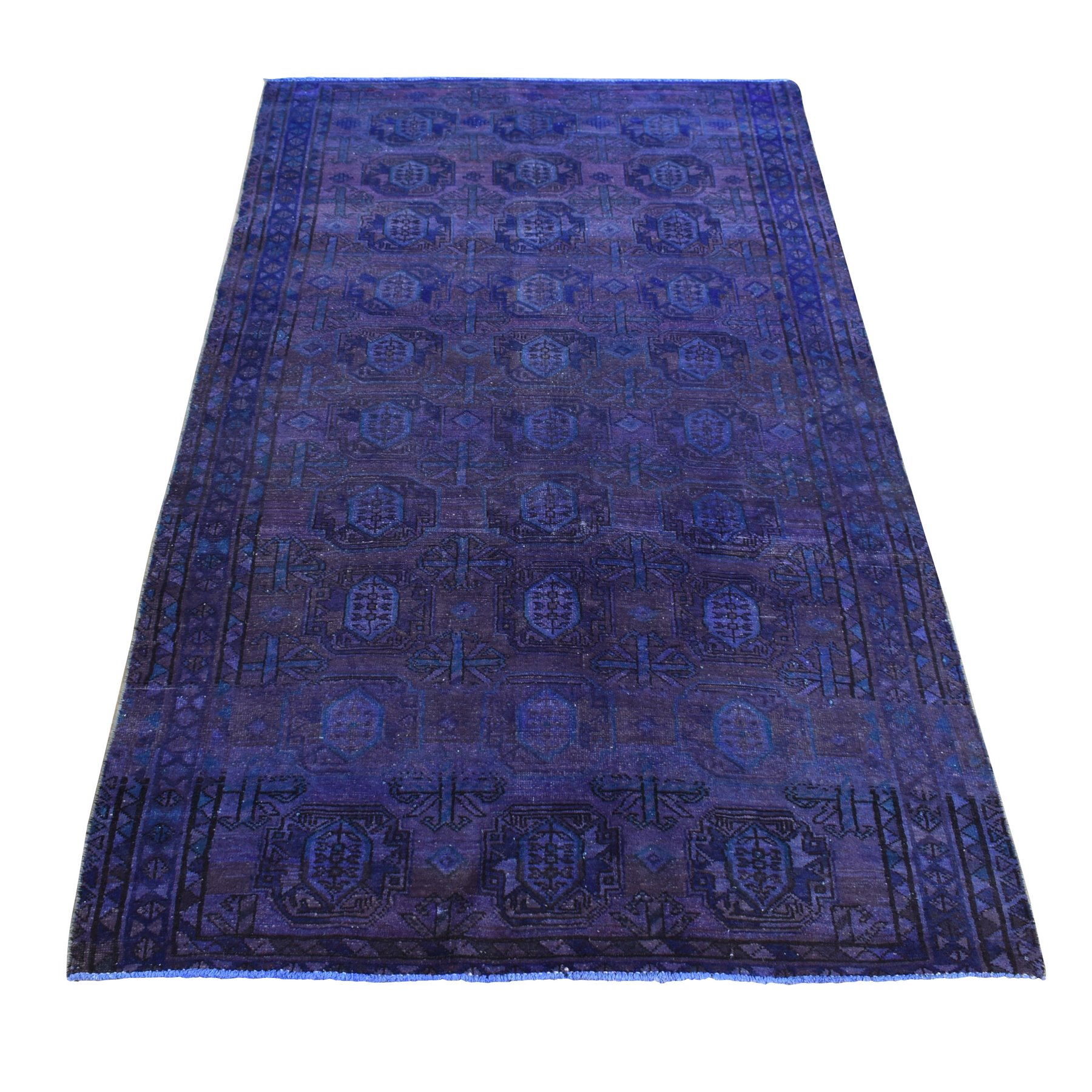 Overdyed & Vintage Rugs LUV728424